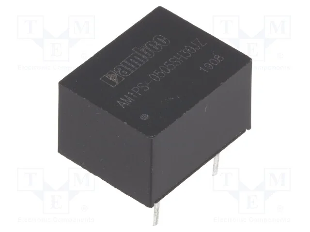 Indutor: Dc/Dc, 1w, Uent: 4,5&divide;5,5v, Usai: 5vdc, Isai: 200ma, Dip8