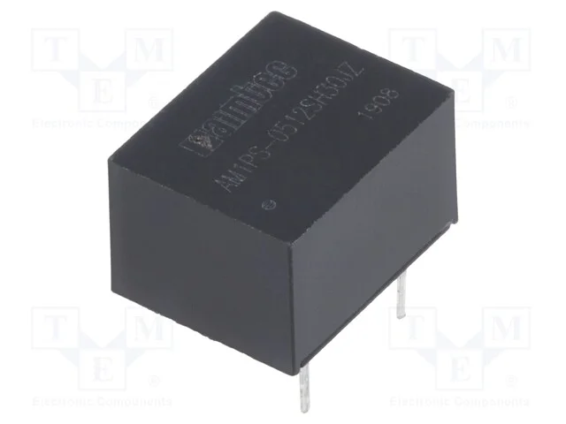 Indutor: Dc/Dc, 1w, Uent: 4,5&divide;5,5v, Usai: 12vdc, Isai: 84ma, Dip8