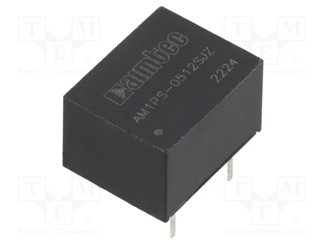 Indutor: Dc/Dc, 1w, Uent: 4,5&divide;5,5v, Usai: 12vdc, Isai: 84ma, Dip8
