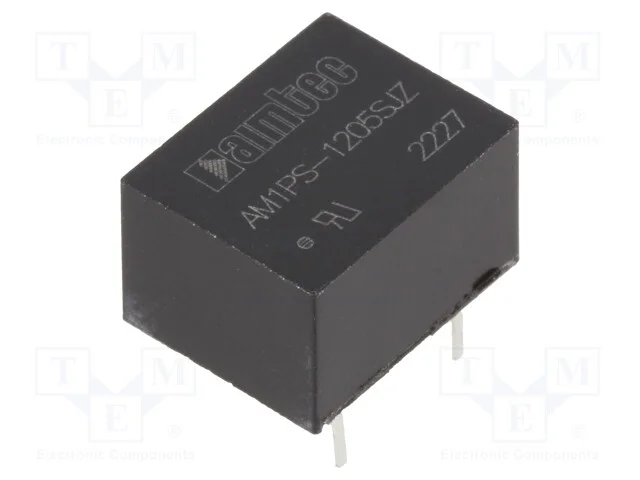 Indutor: Dc/Dc, 1w, Uent: 10,8&divide;13,2v, Usai: 5vdc, Isai: 200ma, Dip8