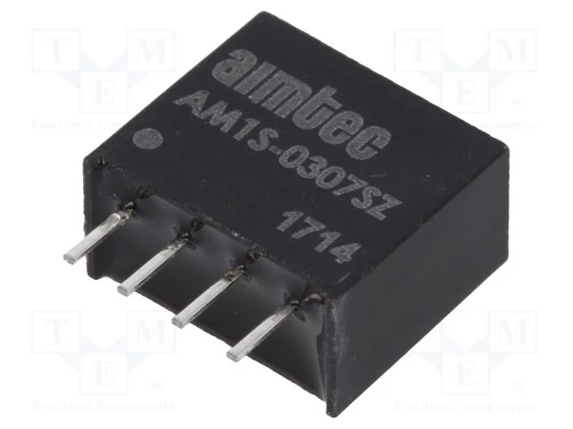 Indutor: Dc/Dc, 1w, Uent: 2,97&divide;3,63v, Usai: 7,2vdc, Isai: 139ma, Sip4