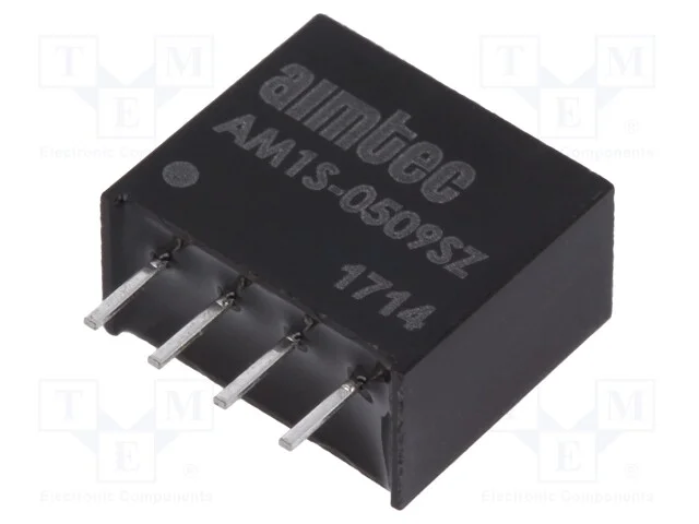 Indutor: Dc/Dc, 1w, Uent: 4,5&divide;5,5v, Usai: 9vdc, Isai: 111ma, Sip4