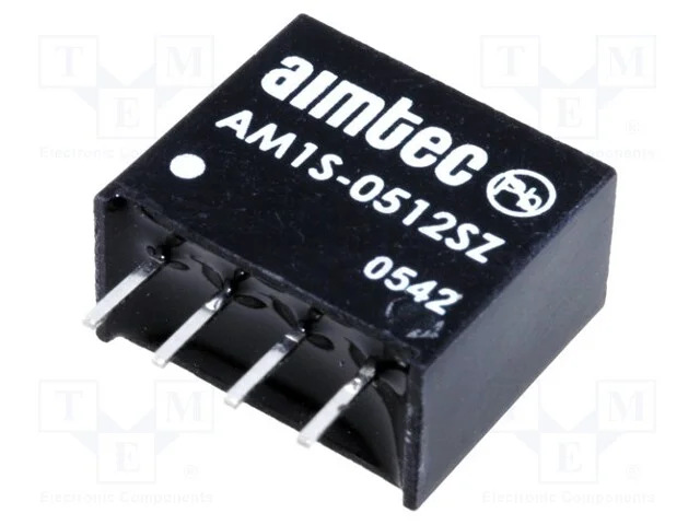 Indutor: Dc/Dc, 1w, Uent: 4,5&divide;5,5v, Usai: 12vdc, Isai: 83ma, Sip4