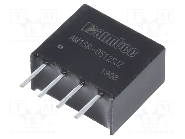 Indutor: DC/DC, 750mW, Uent: 4,75&divide;5,25V, Usai: 12.