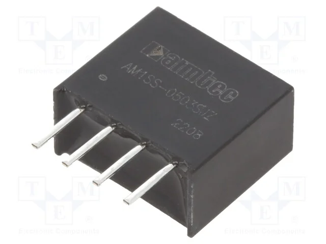 Indutor: DC/DC, 1W, Uent: 4,5&divide;5,5V, Usai: 3,3VDC,.