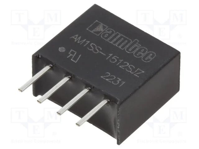 Indutor: DC/DC, 1W, Uent: 13,5&divide;16,5V, Usai: 12VDC.