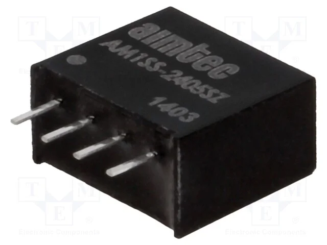 Indutor: DC/DC, 1W, Uent: 21,6&divide;26,4V, Usai: 5VDC,.