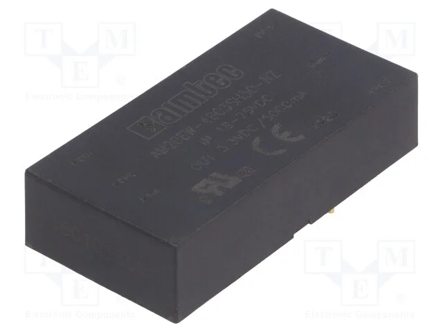 Indutor: DC/DC, 20W, Uent: 18&divide;75V, Usai: 3,3VDC, .