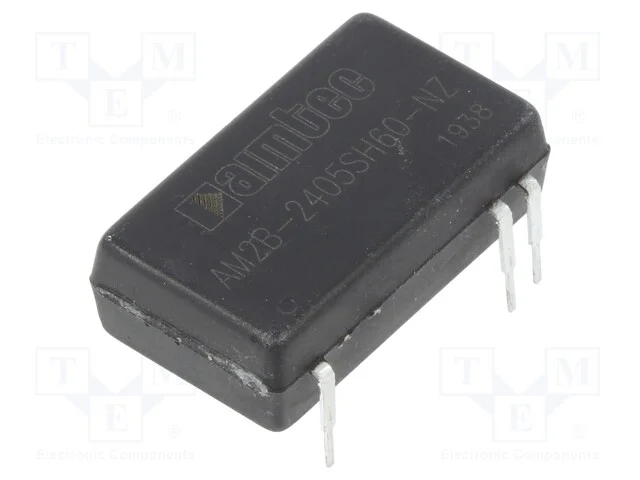 Indutor: DC/DC, 2W, Uent: 21,6&divide;26,4V, Usai: 5VDC,.