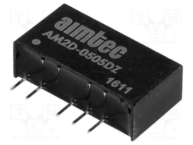 Indutor: DC/DC, 2W, Uent: 4,5&divide;5,5V, Usai: 5VDC, U.