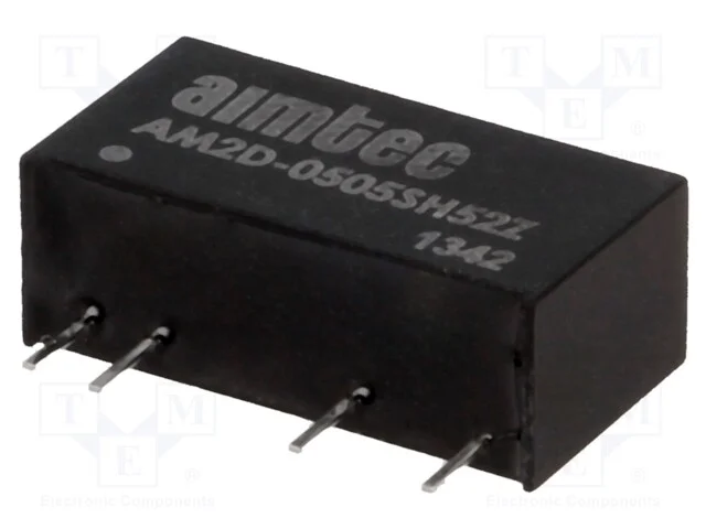 Indutor: DC/DC, 2W, Uent: 4,5&divide;5,5V, Usai: 5VDC, I.