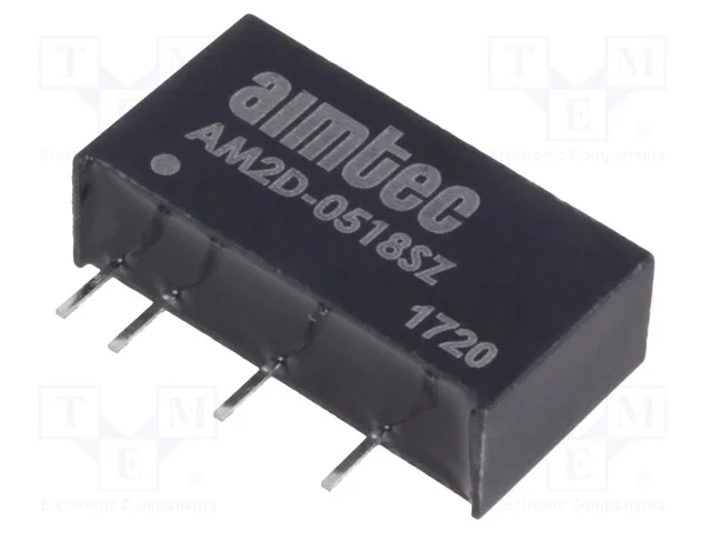 Indutor: DC/DC, 2W, Uent: 4,5&divide;5,5V, Usai: 18VDC, .