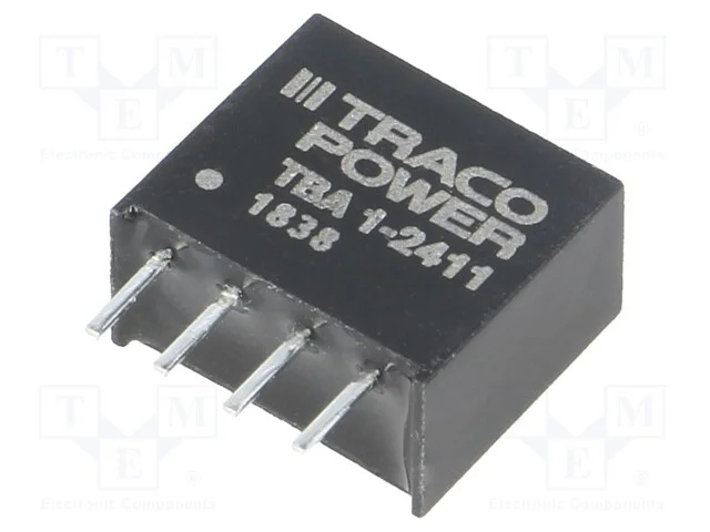 Indutor: DC/DC, 1W, Uent: 21,6&divide;26,4V, Usai: 5VDC,.