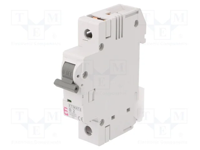 Disjuntor Contra Sobreintensidades, 230/400vac, Inom: 2a, Car: B