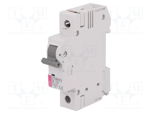 Disjuntor Contra Sobreintensidades, 230/400vac, Inom: 10a, Car: B