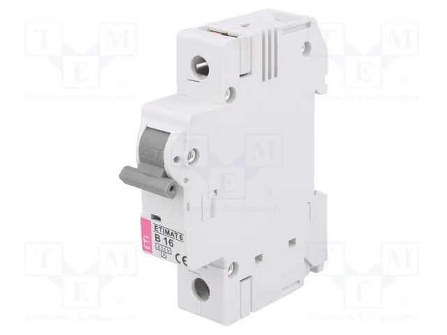 Disjuntor Contra Sobreintensidades, 230/400vac, Inom: 16a, Car: B