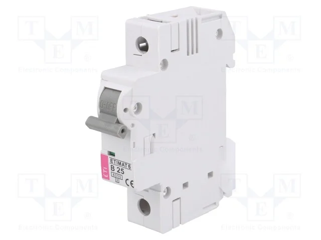 Disjuntor Contra Sobreintensidades, 230/400vac, Inom: 25a, Car: B