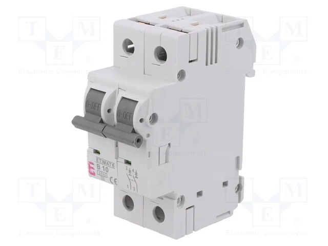 Disjuntor Contra Sobreintensidades, 230/400vac, Inom: 10a, Car: B
