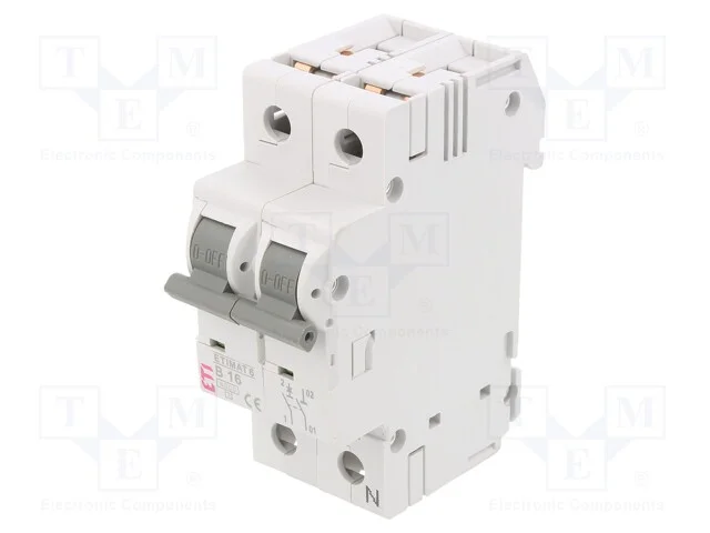 Disjuntor Contra Sobreintensidades, 230/400vac, Inom: 16a, Car: B