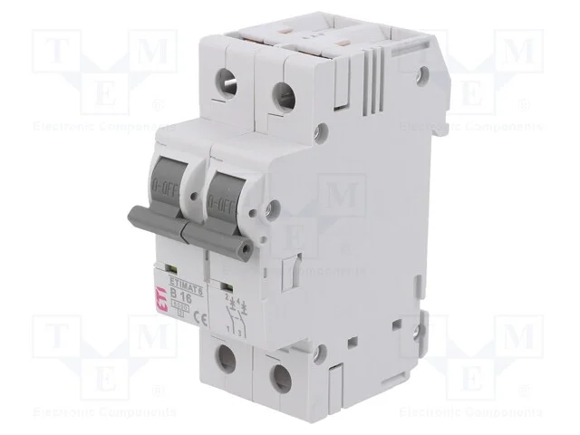 Disjuntor Contra Sobreintensidades, 230/400vac, Inom: 16a, Car: B