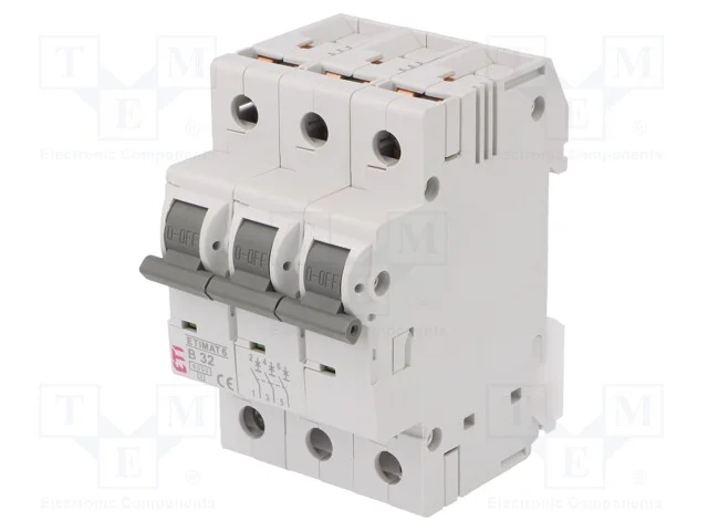Disjuntor Contra Sobreintensidades, 230/400vac, Inom: 32a, Car: B