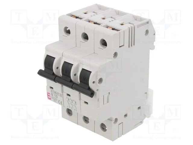 Disjuntor Contra Sobreintensidades, 230/400vac, Inom: 10a, Car: B