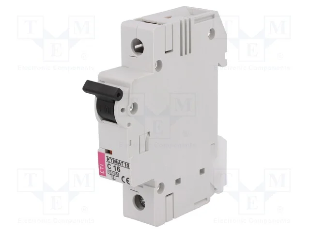 Disjuntor Contra Sobreintensidades, 230/400vac, Inom: 16a, Car: C