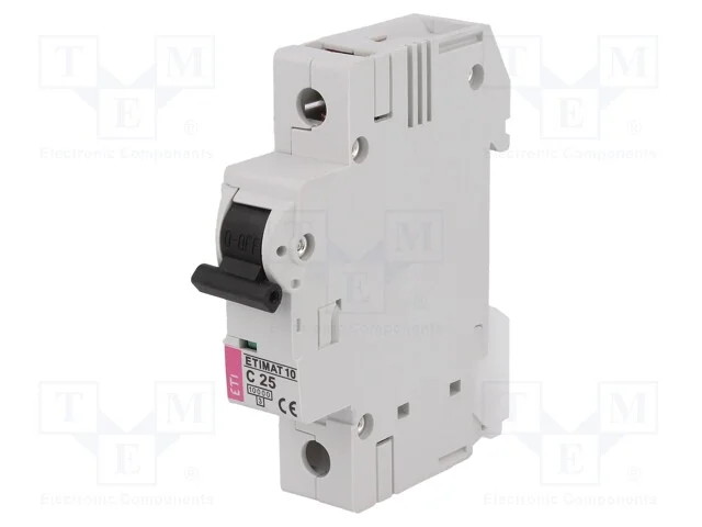 Disjuntor Contra Sobreintensidades, 230/400vac, Inom: 25a, Car: C