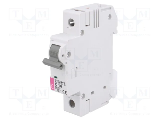Disjuntor Contra Sobreintensidades, 230/400vac, Inom: 10a, Car: C