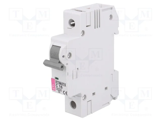Disjuntor Contra Sobreintensidades, 230/400vac, Inom: 16a, Car: C