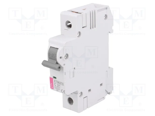 Disjuntor Contra Sobreintensidades, 230/400vac, Inom: 25a, Car: C