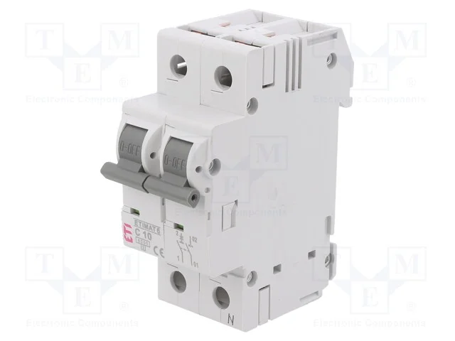 Disjuntor Contra Sobreintensidades, 230/400vac, Inom: 10a, Car: C