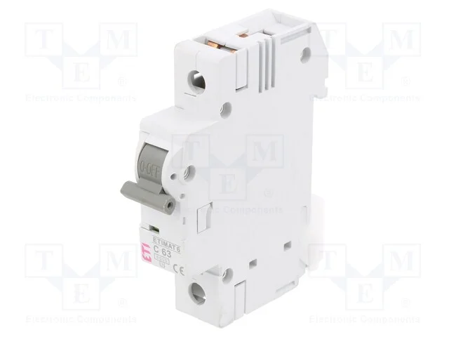 Disjuntor Contra Sobreintensidades, 230/400vac, Inom: 63a, Car: C
