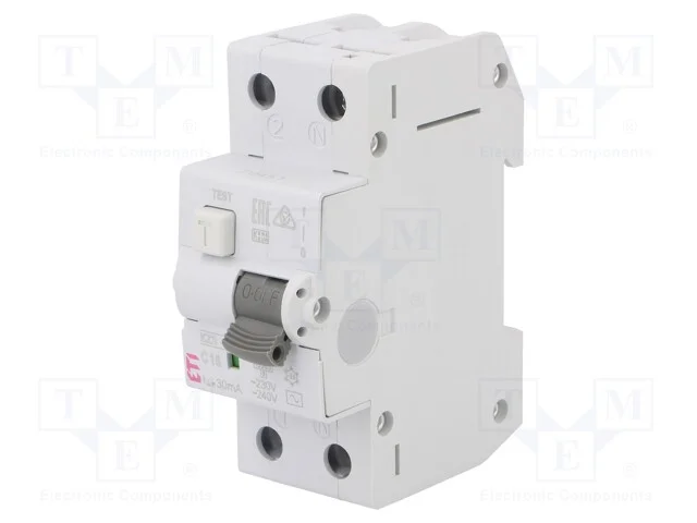 Interruptor de Circuito Diferencial, Inom: 16a, Polos: 2, Ip20