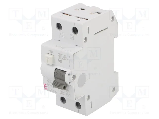 Interruptor de Circuito Diferencial, Inom: 10a, Polos: 2, Ip20