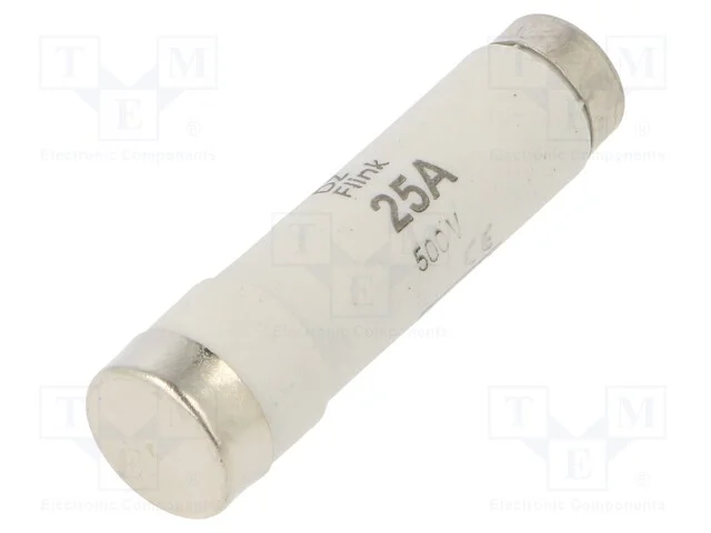 Fusível: Baixa Tensão, Rápido, 25a, 500vac, 500vdc, Cerâmico, Di, D