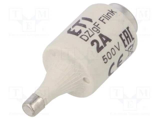 Fusível: baixa tensão, rápido, 2A, 500VAC, 500VDC.