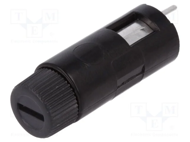 Tomada, fusíveis cilíndricos, THT, 5x20mm, -40÷85.