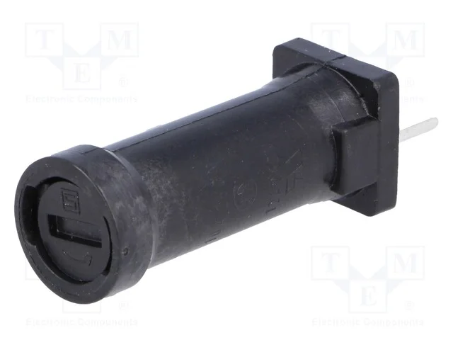 Tomada, fusíveis cilíndricos, THT, 5x20mm, -40÷85.