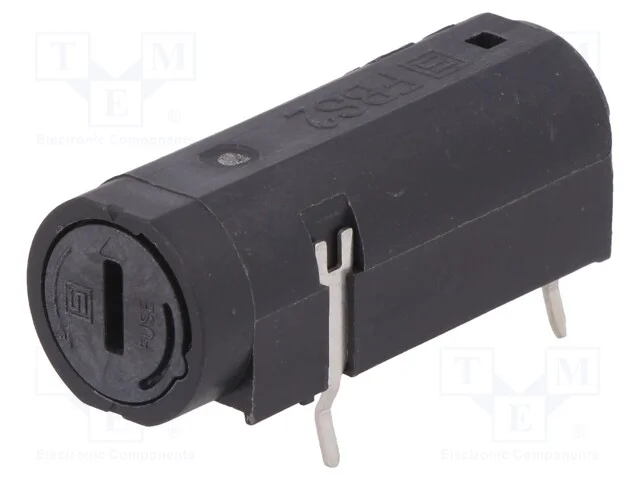Tomada, fusíveis cilíndricos, THT, 5x20mm, -40÷85.