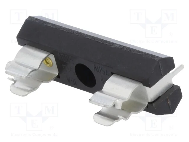 Tomada, fusíveis cilíndricos, THT, 6,3x32mm, 6,3A.