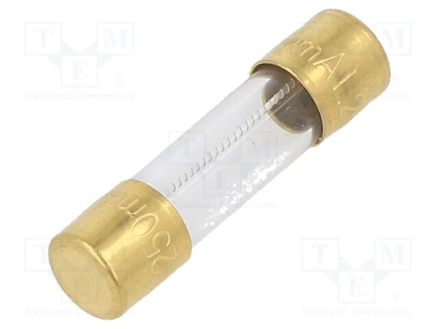 Fusível: Baixa Tensão, Retardado, 250ma, 250vac, Smd, 5x20mm, Cobre