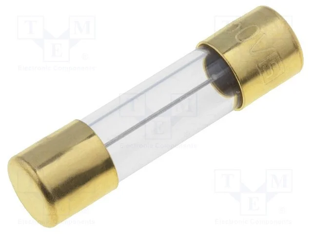 Fusível: Baixa Tensão, Retardado, 1a, 250vac, Smd, 5x20mm, Cobre