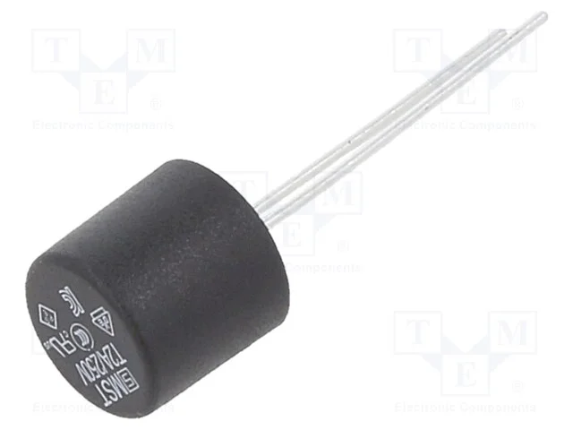Fusível: Baixa Tensão, Retardado, 2a, 250vac, Pcb,Tht, Tr5, Cobre