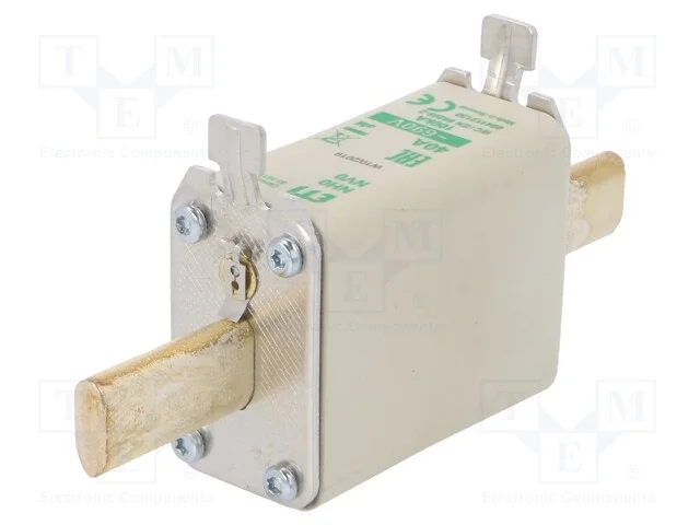 Fusível: Baixa Tensão, Am, 40a, 690vac, Cerâmico,Industrial, Nh0