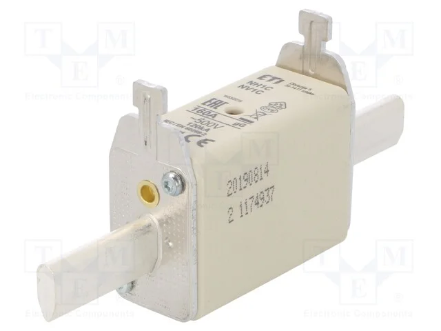 Fusível: Baixa Tensão, Gg, 160a, 500vac, Cerâmico,Industrial, Nh1c