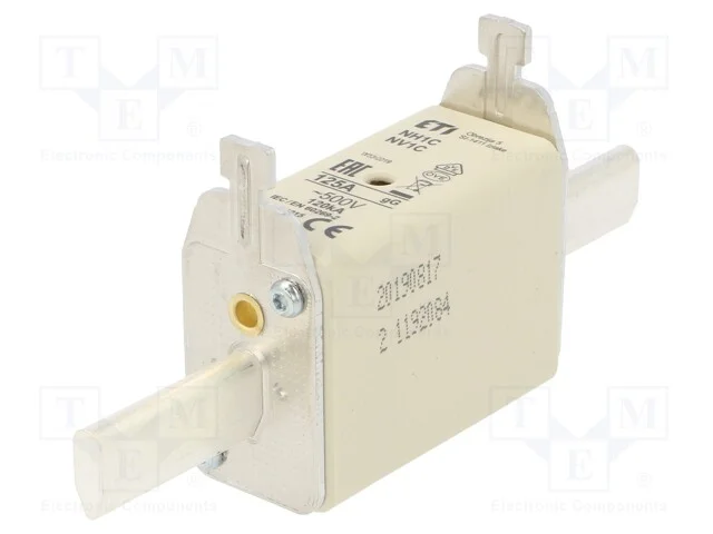 Fusível: Baixa Tensão, Gg, 125a, 500vac, Cerâmico,Industrial, Nh1c
