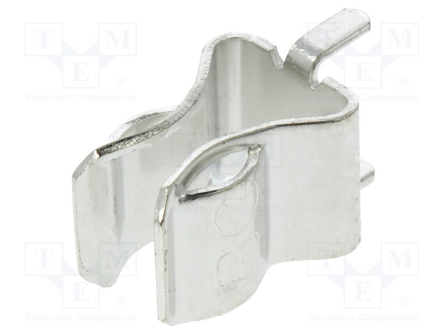 Placas de fixação, fusíveis cilíndricos, THT, 30A.