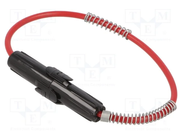 Tomada, 6,3x32mm, Imax: 20A, preta