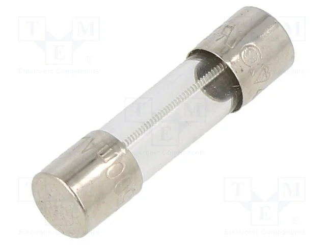 Fusível: Baixa Tensão, Retardado, 500ma, 250vac, 5x20mm, Latão, 218